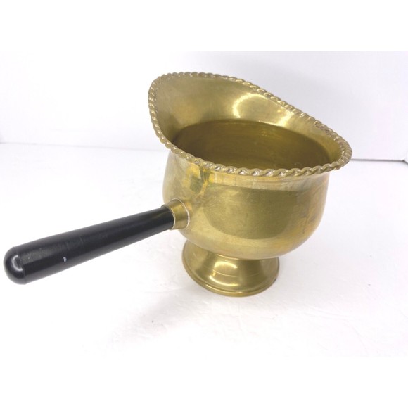 Vintage Unique Brass PWF Solid Brass India Pot/Server - Picture 10 of 11